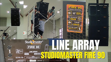 Line Array Studiomaster Fire 90.kan kohhran in kan khaita rup mai la