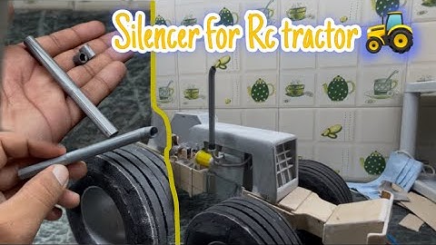 how to make rc tractor only using pvc pipe and bo dc motor | mini tractor 