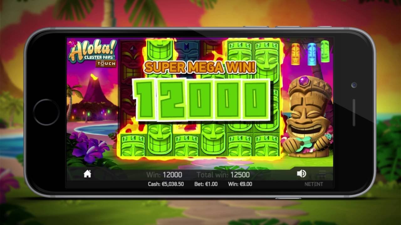 NetEnt Aloha Cluster Pays Slot Review: Big Wins, Jackpots, Bonus Rounds