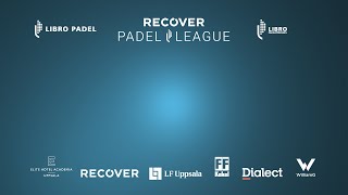 RECOVER PADEL LEAGUE - LIVE 17.00 - 20.00, 13 MAJ