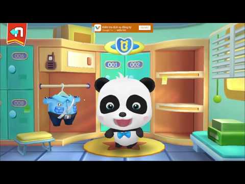 Baby Panda Policeman | Kids Learn Safety Tips With Little Babe Panda | Kids Video Games