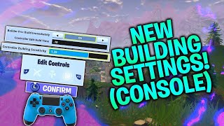 the best fortnite building sensitivity for controller new building sensitivity setting ps4 xbox - ps4 fortnite sensitivity settings 2019