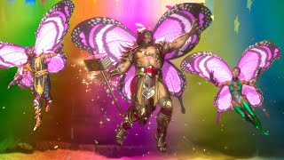 MK11 All Characters Transforms Into A Butterfly