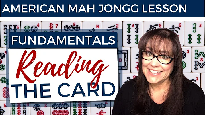 American Mah Jongg Lesson Fundamentals 5 Reading t...