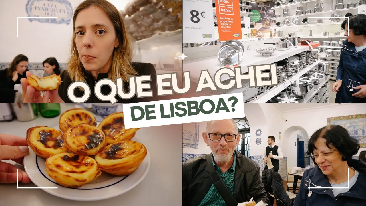 Experimentando o famoso pastel de Belém, passeio na Ikea & aniversário do meu pai!