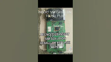 Tecno T528 Insert Sim Solution 