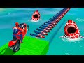 الرجل العنكبوت انقاذ باتمان Spider-Man Rescue batman vs iron man vs venom funny Game GTA 5 superhero