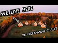 OCEAN VIEW CHALET TOUR ON PEI | Prince Edward Island for the winter?