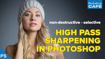 SHARPEN Photos in Photoshop using secret High Pass Mask