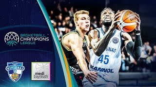 Neptunas Klaipeda v medi Bayreuth - Highlights - Basketball Champions League 2018