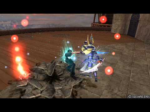 FF Dissidia 012 Kain/Squall vs WOL/Squall cinematic replay
