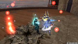 FF Dissidia 012 Kain/Squall vs WOL/Squall cinematic replay