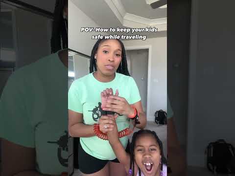 How To Safely Travel With Kids For Spring Break Or Trips Anti Loss Wristlets