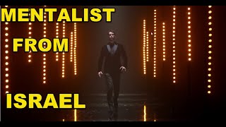 MENTALIST from ISRAEL! WOW!! SEE what he can DO