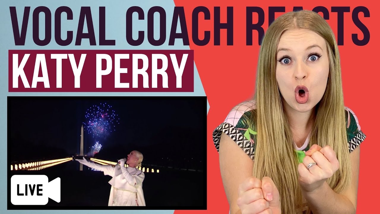 Vocal Coach Reacts To Katy Perry Fireworks Live at Inauguration