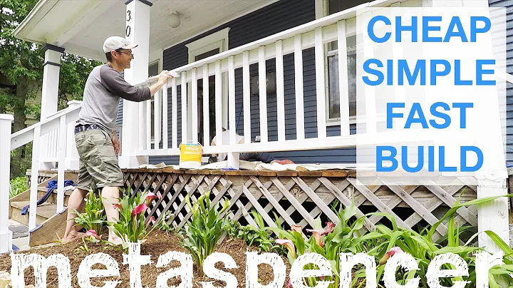 Simple Porch Railing Build