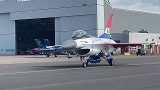 F-16 Viper Demo Team 50th Anniversary Livery at Airshow Atlantic | Tribute to YF-16 First Flight