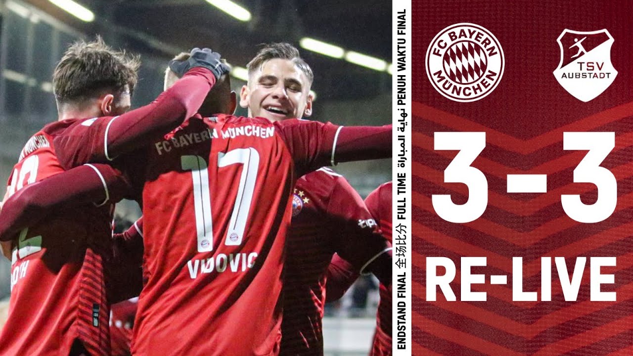 FC Bayern Amateure - TSV Aubstadt | Re-Live | Regionalliga Bayern - YouTube