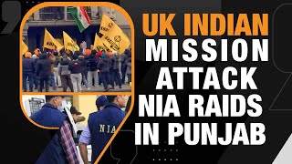 NIA Raids 31 Locations in UK Indian Mission Attack Case | Digital Evidence Seized