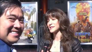 CHIPS Movie Premiere Red Capret Interview with Jackie Tohn