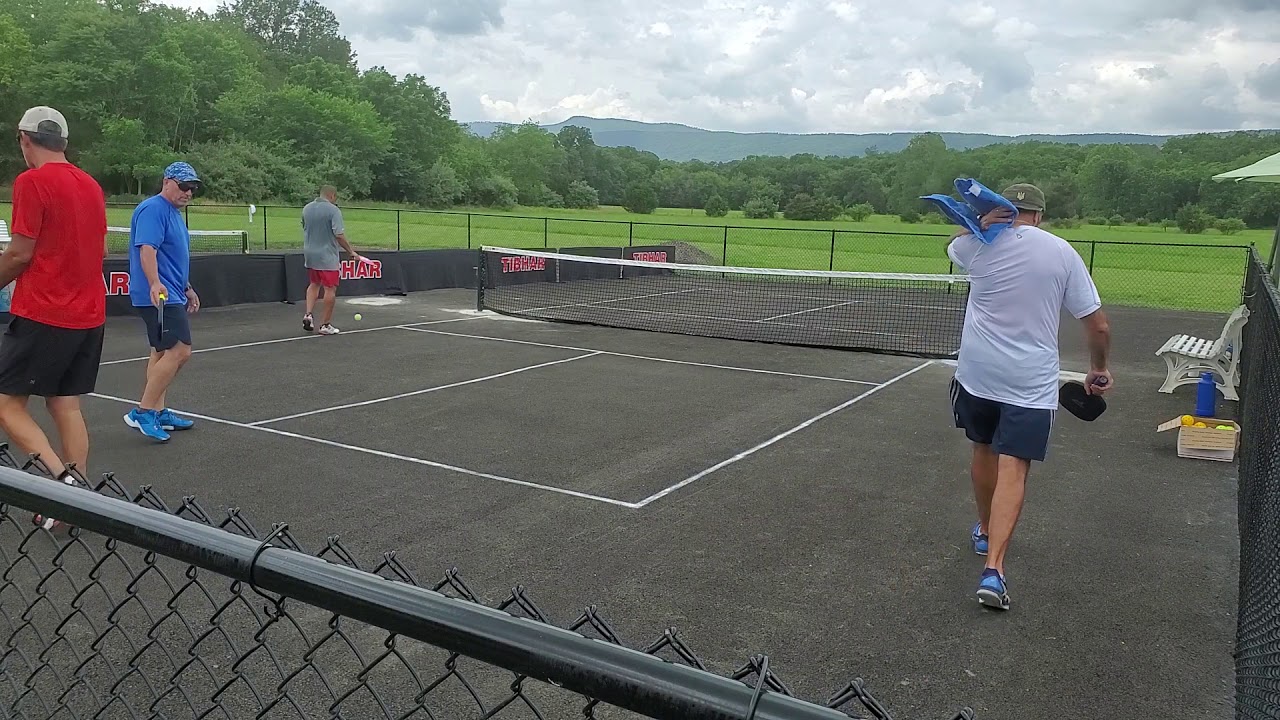 Legends pickleball tournament at Luray YouTube