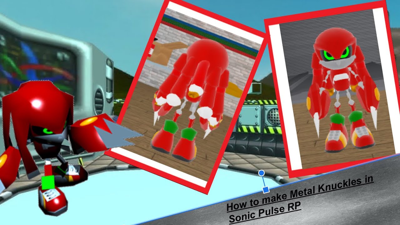 How to make a Metal Knuckles in Sonic Pulse RP - YouTube