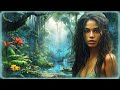 Rainforest: Calming Music With Rain - Relaxing Music [ Beautiful Atmospheric Female Voice ] Ambient