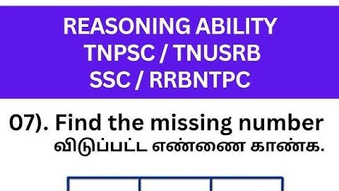 how to solve group2 and 2a mains reasoning puzzle questions🤔 #group1exam #tnusrbsixam #group2a