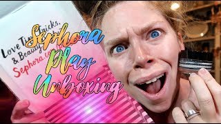 SEPHORA PLAY UNBOXING! BEST BOX EVER? - JULY 2107!