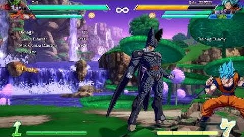 DBFZ Base Vegeta corner loop bnb