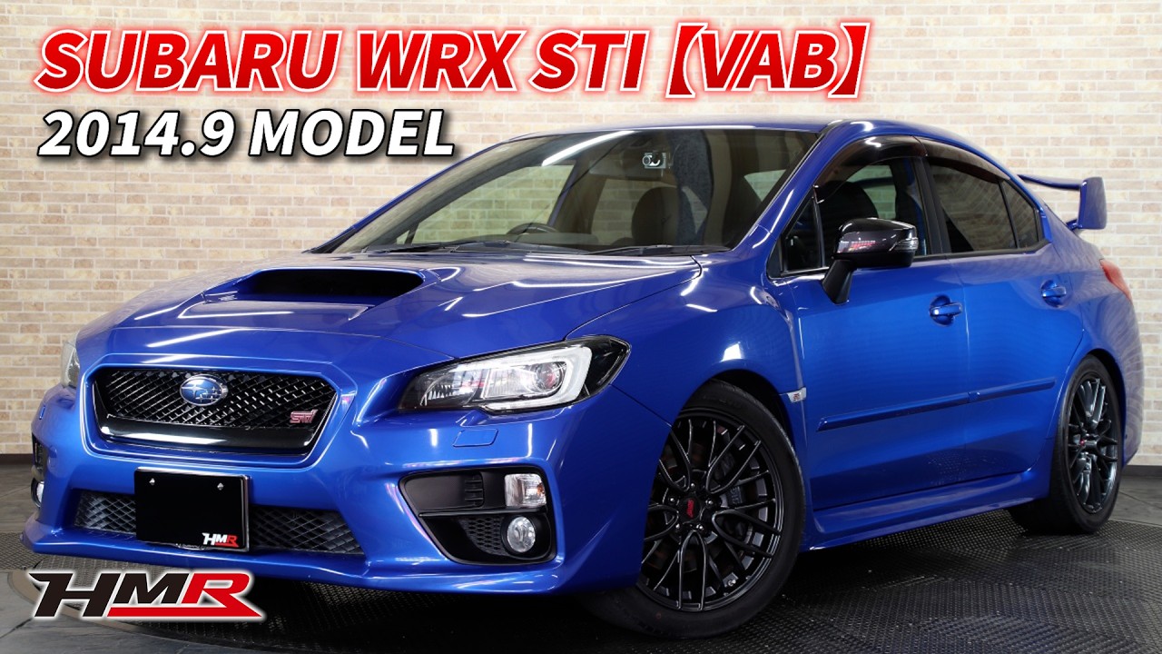 H26 WRX STI 2.0 STI 5.6万km HKS車高調 オプションリアウィング pivot