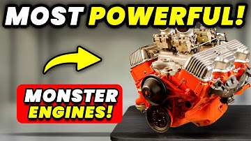 12 Most POWERFUL Big Block V8 Engines of All Time!