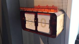 Electrophants Split-flap weather display