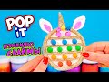 POP IT из Слайма! Самый необычный ПОП ИТ! Изменяю слаймы