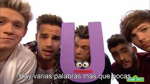 One Direction Plaza sesamo Subtitulada What Makes 'U' Useful