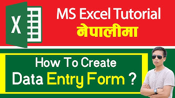 How To Create Data Entry form in Excel | Excel Tutorial in Nepali | AP Tech Forum