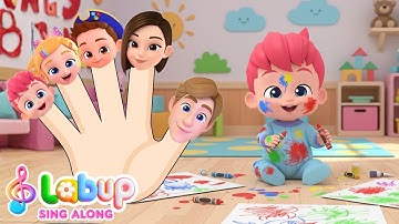 Finger Family Song With Bebefinn Family Members | Nursery Rhymes - Kids Song | Labup Sing Along