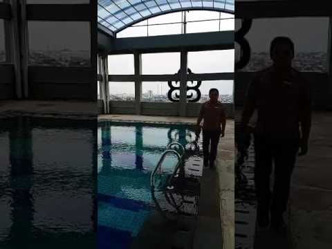 Swimming Pool At The Excelton Hotel Palembang Onprogress Youtube