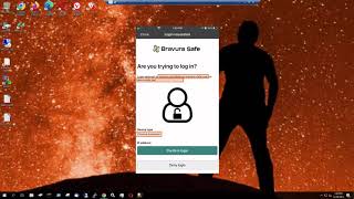 Log In With Device No Master Password - Bravura Safe