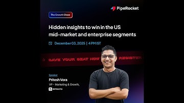 The Invisible Rules of US GTM: How to Win Mid-Market & Enterprise | Pritesh Vora