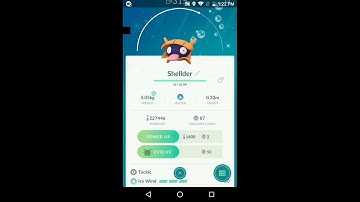 Shiny evolution! Shiny Shellder to Shiny Cloyster, Pokemon go