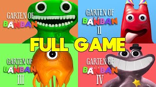 Garten of Banban 1-4 - Full Game Walkthrough Gameplay - No Commentary