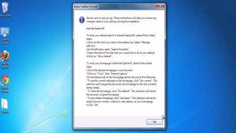 How to uninstall Inbox Toolbar&Remove Inbox com Redirect Virus