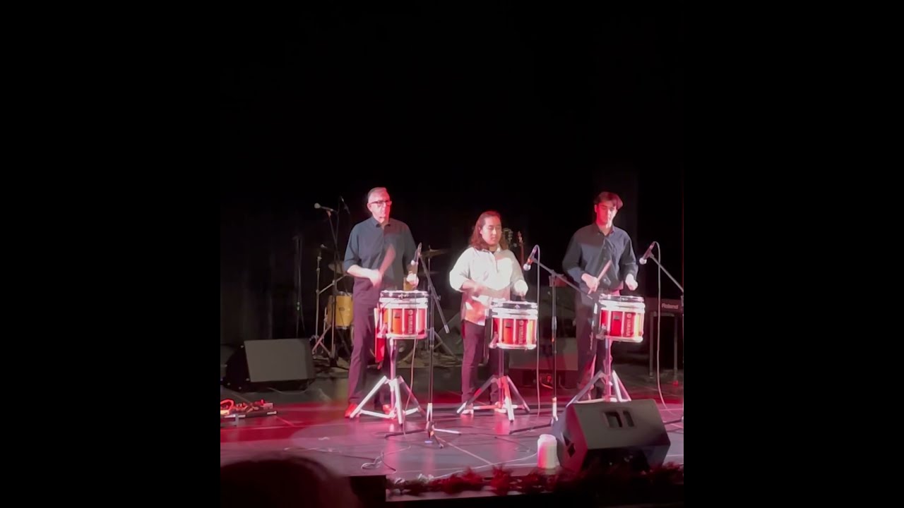 Drumline and Trad Music! …🥁… Generation Drum meets The East Pointers. :)