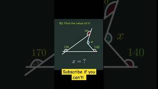 What Is The Value Of X? Concave Polygon Daily Math Question