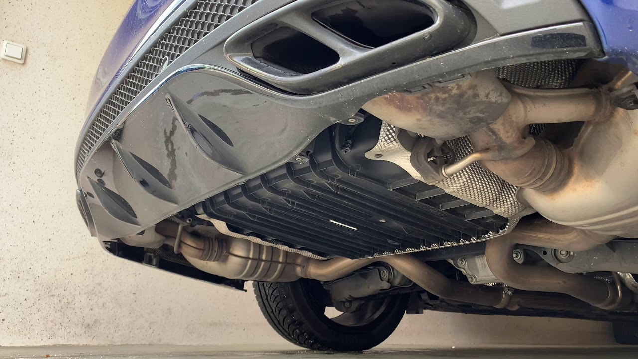 Mercedes C43 AMG Performance Exhaust YouTube