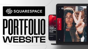 SqaureSpace Portfolio Tutorial For Beginners (2025)