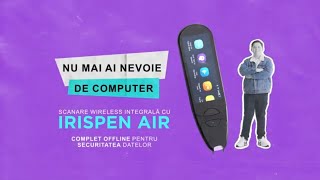 IRISPen Air 8 - Stiloul scanner Bluetooth care traduce într-o clipă