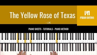 The Yellow Rose of Texas (Sheet Music - Piano Solo Tutorial - Piano Notion Method Book 3)