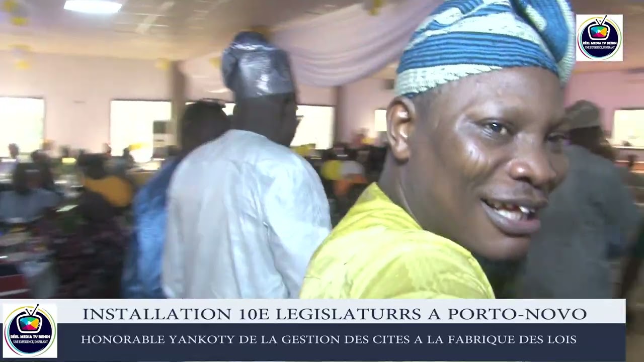 Assemblée Nationale 10 ème. Législature, entrée solennelle de He Charlemagne YANKOTY 10è mandature 